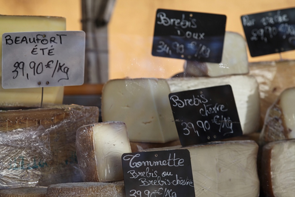 Pic: Cheese in the local market